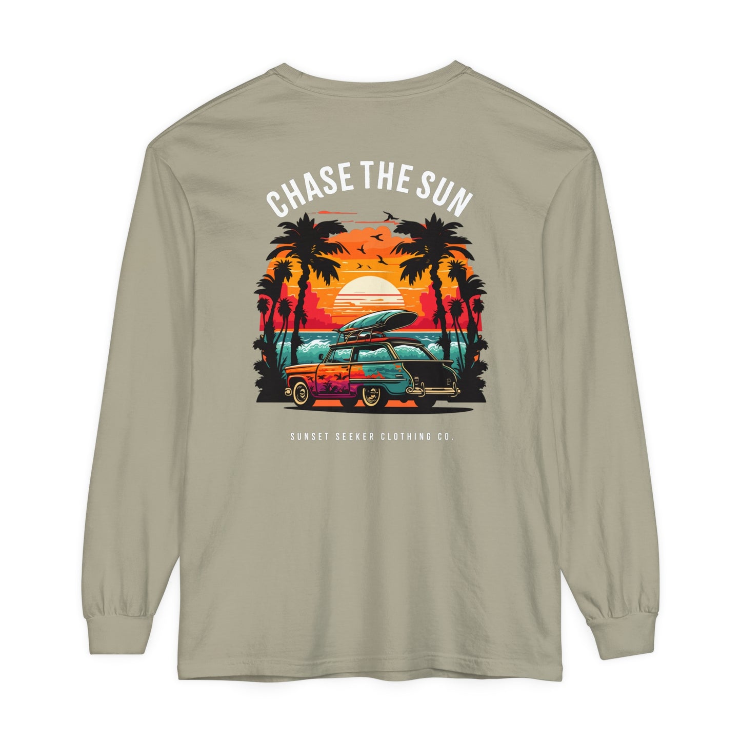 Sunset Wagon Long Sleeve Tee