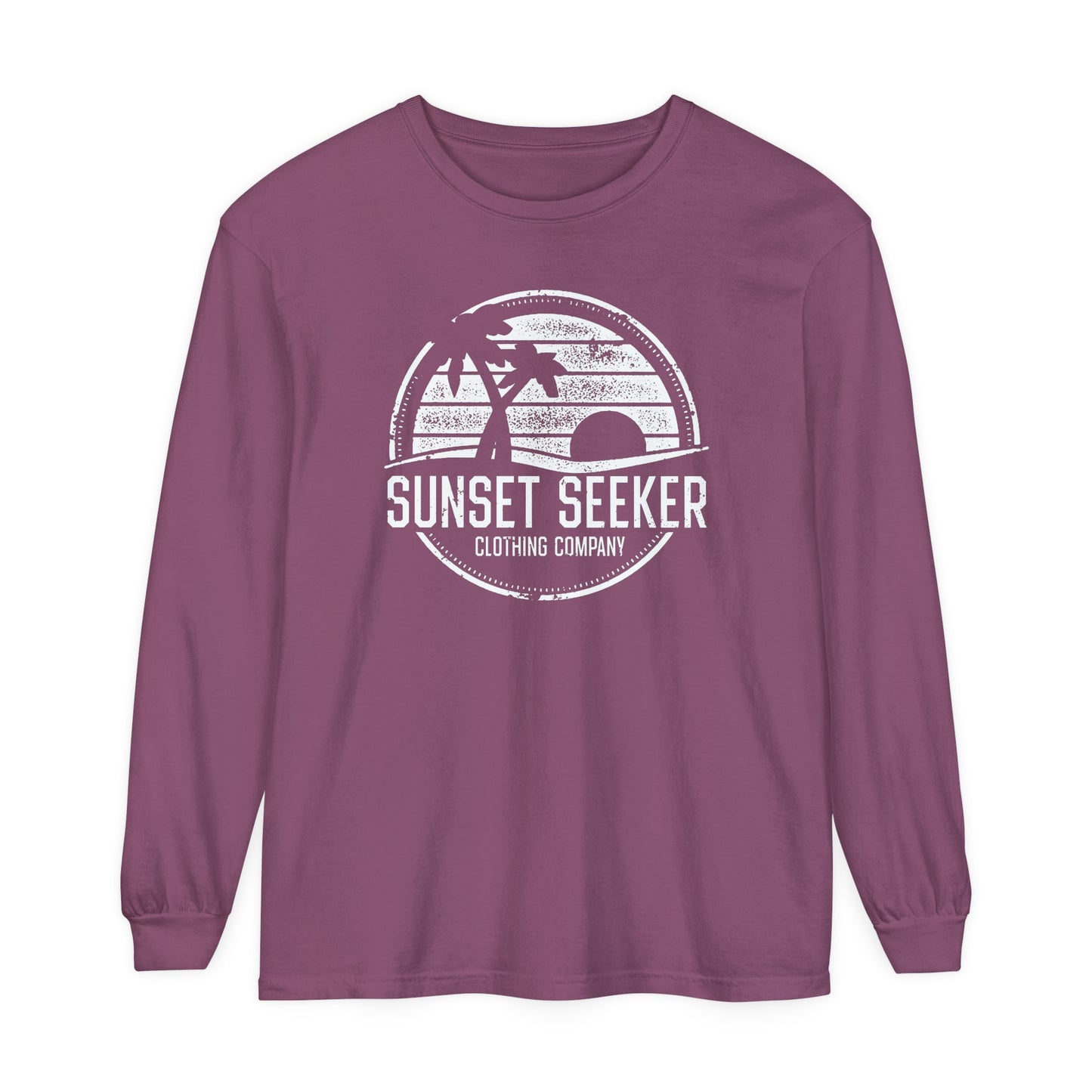 Sunset Silhouette Long Sleeve Tee