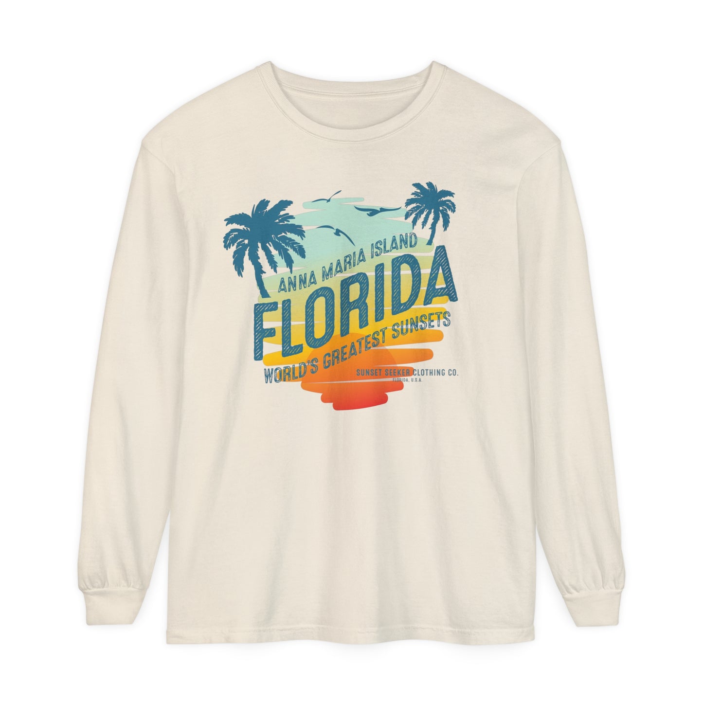 Anna Maria Island Beaches Long Sleeve Tee