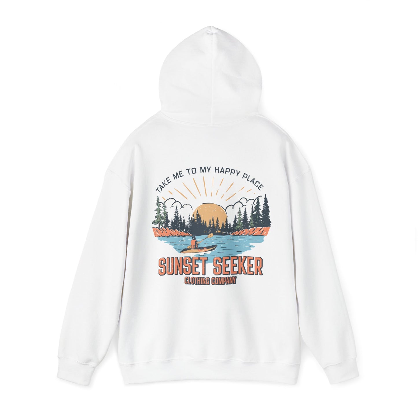 Take Me To My Happy Place Comfy Hoodie