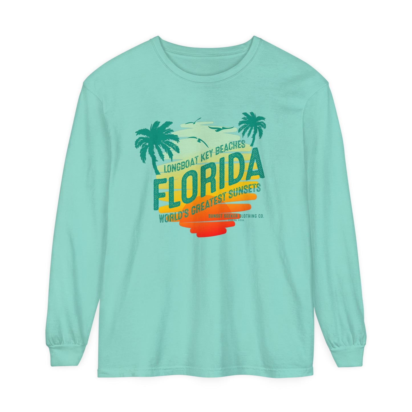 Longboat Key Beaches Long Sleeve Tee