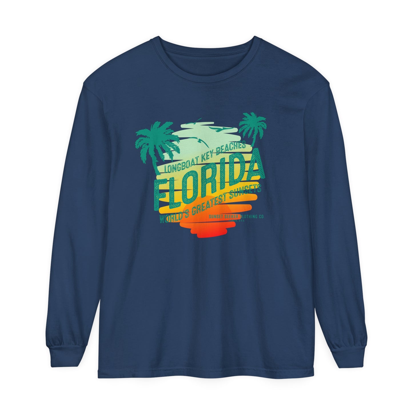 Longboat Key Beaches Long Sleeve Tee