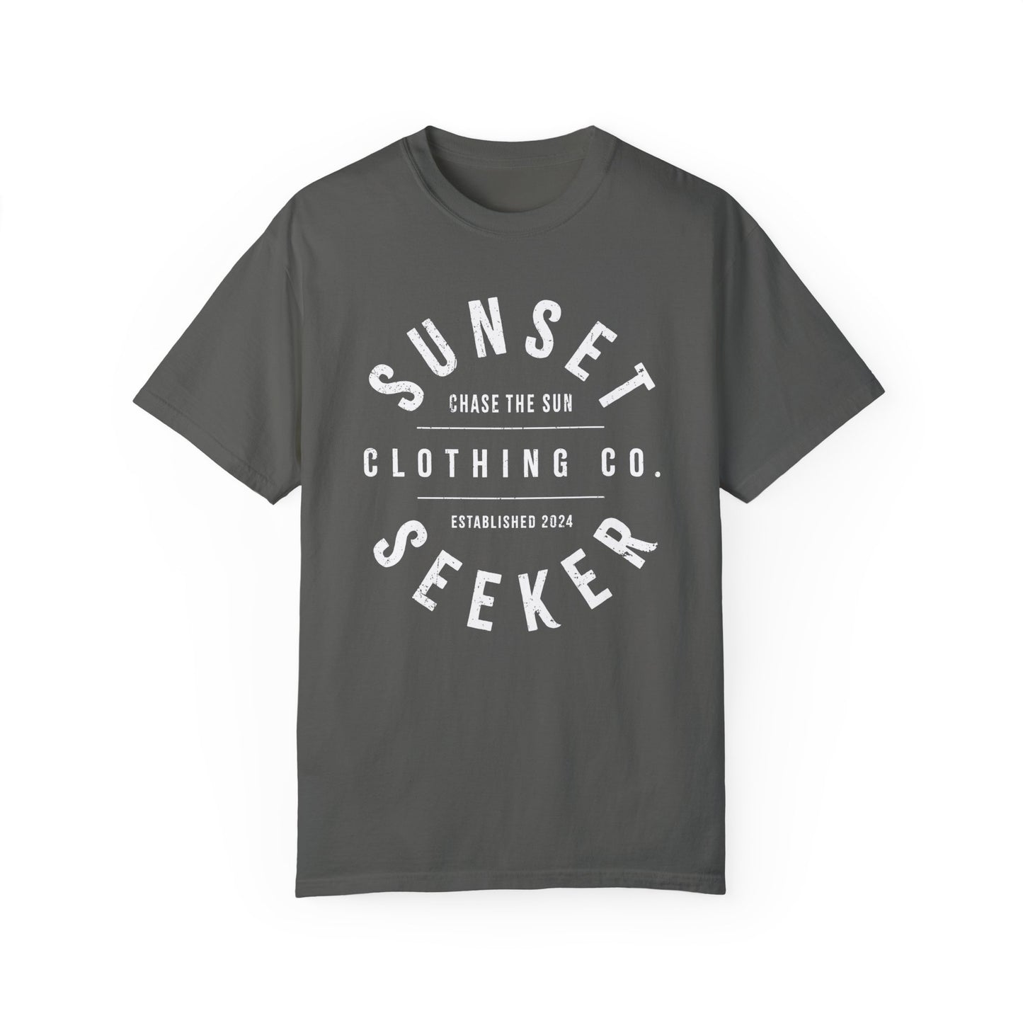 Original Sunset Seeker Brand Circle Logo T-Shirt