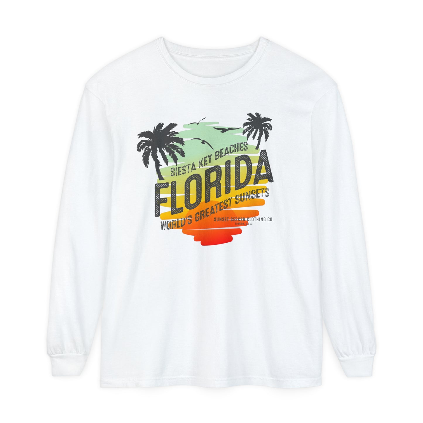 Siesta Key Beaches Long Sleeve Tee