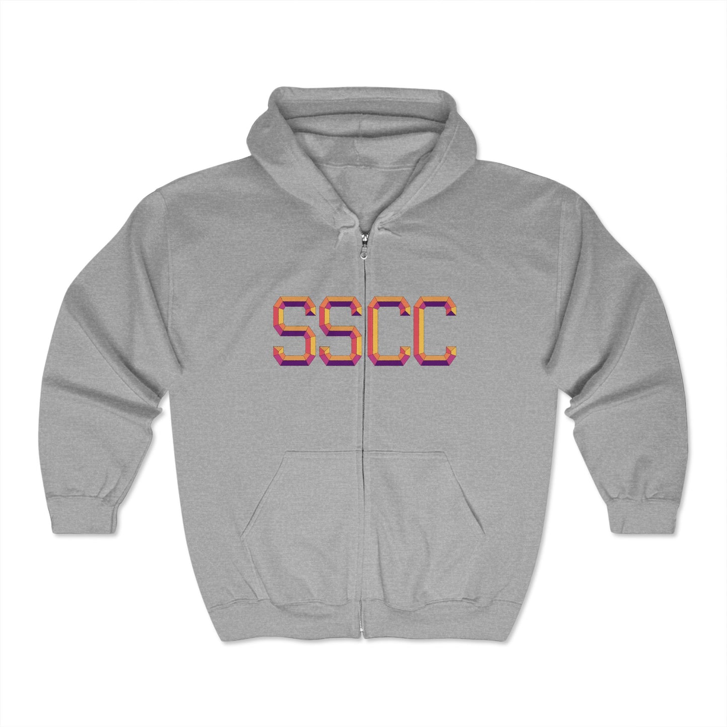 Color Blocks Sunset Seeker Zip-Up Hoodie