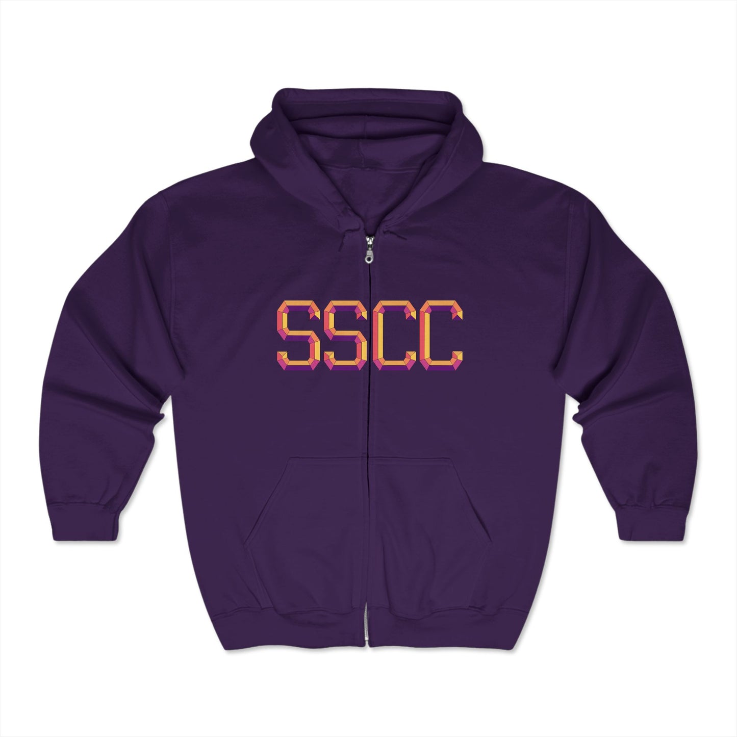 Color Blocks Sunset Seeker Zip-Up Hoodie