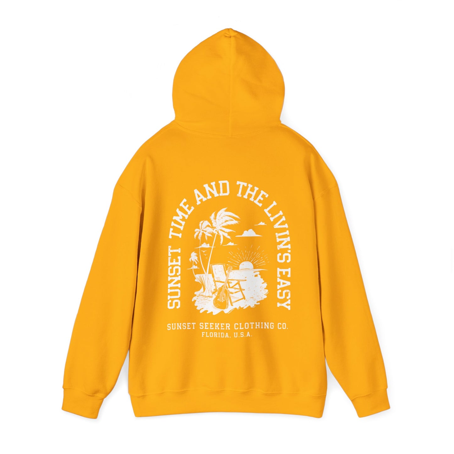 Sunset Time And The Livin's Easy Hoodie