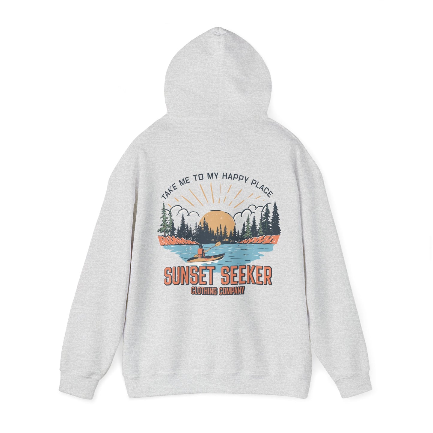 Take Me To My Happy Place Comfy Hoodie