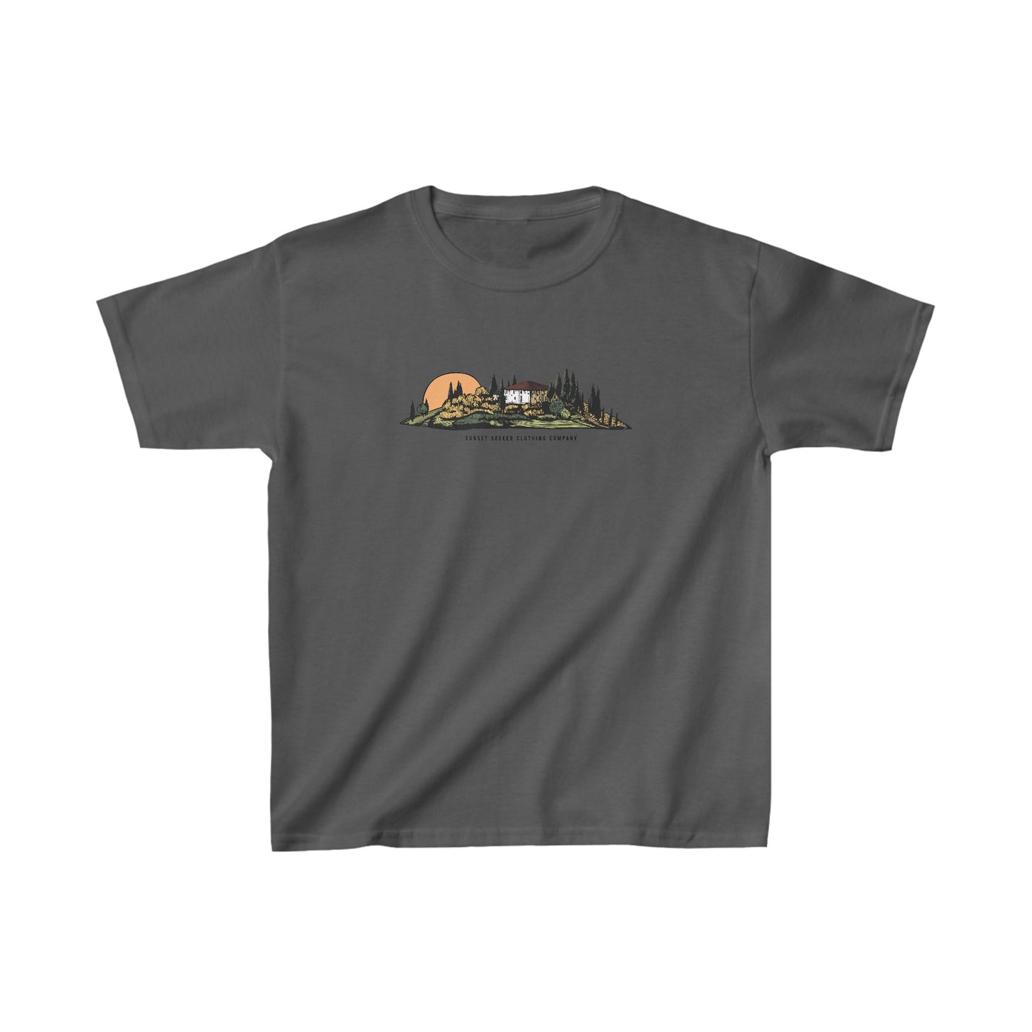 Women's Elegant Tuscany Sunset Tee