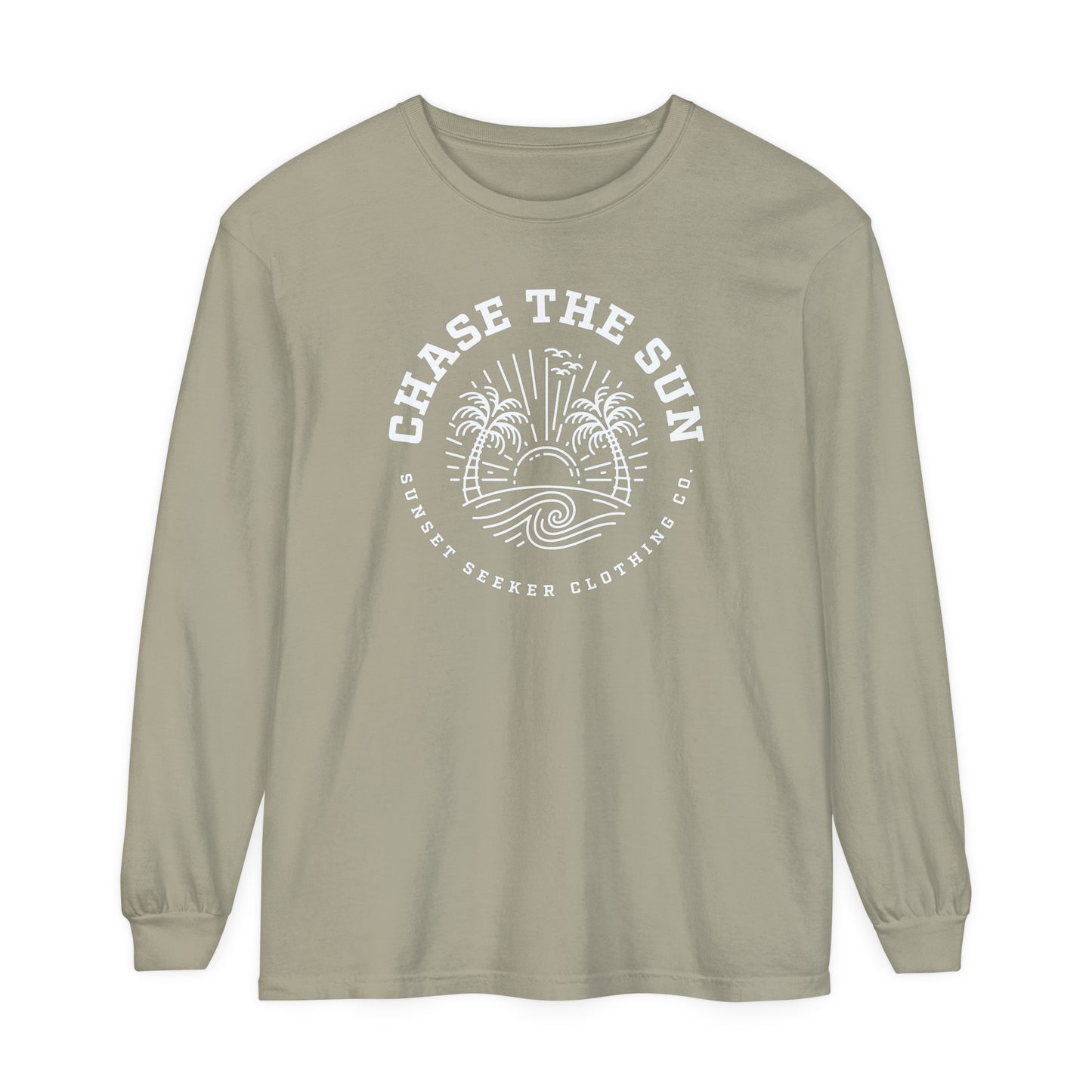 Chase The Sun Wave Long Sleeve Tee