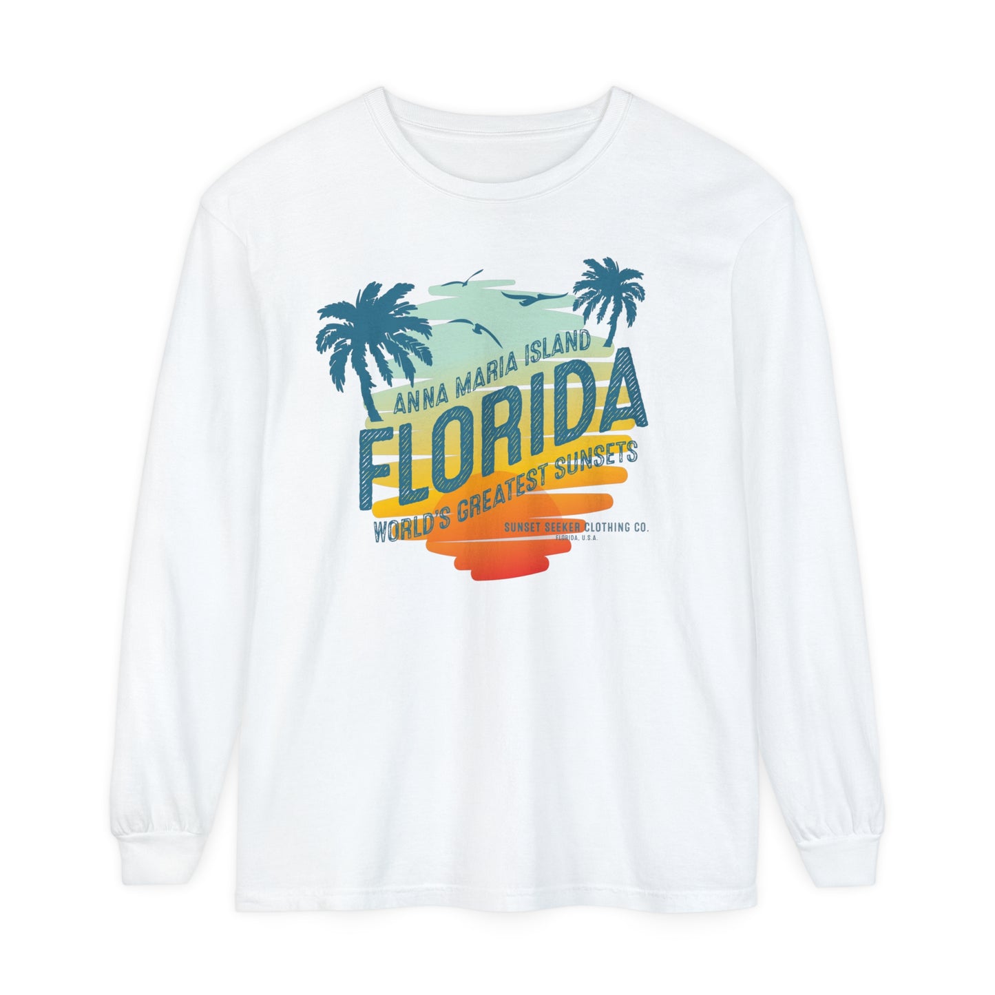 Anna Maria Island Beaches Long Sleeve Tee