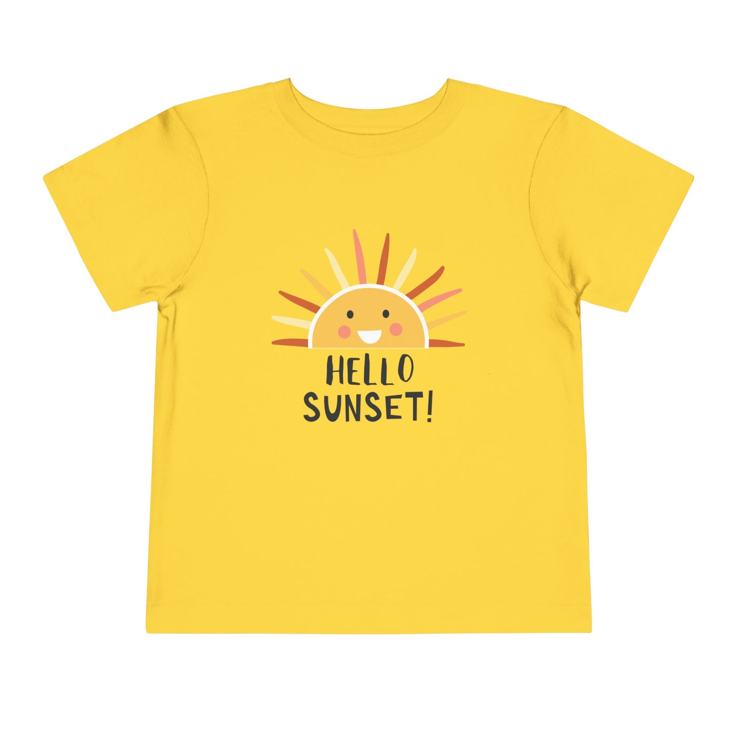 Hello Sunset Toddler T-Shirt (2T-5T)