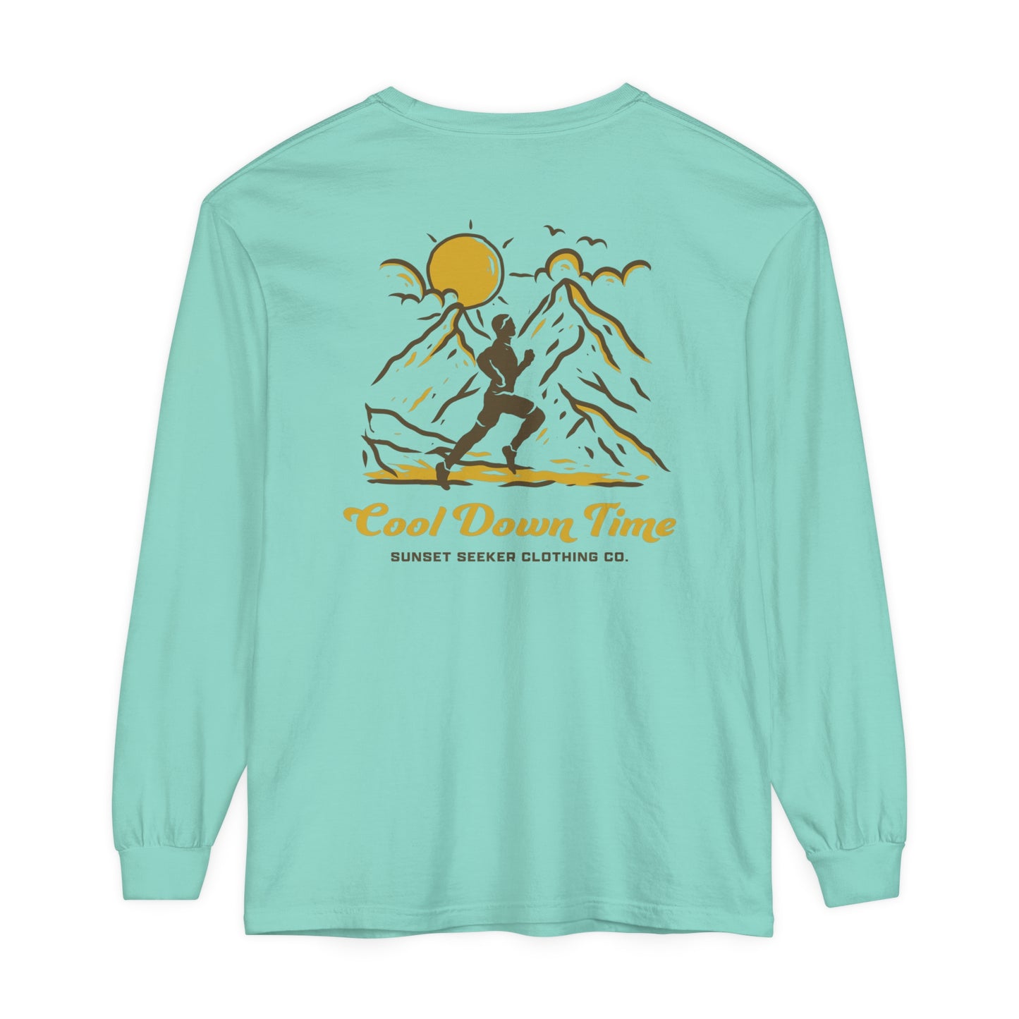 Runner's Cool Down Time Long Sleeve Tee