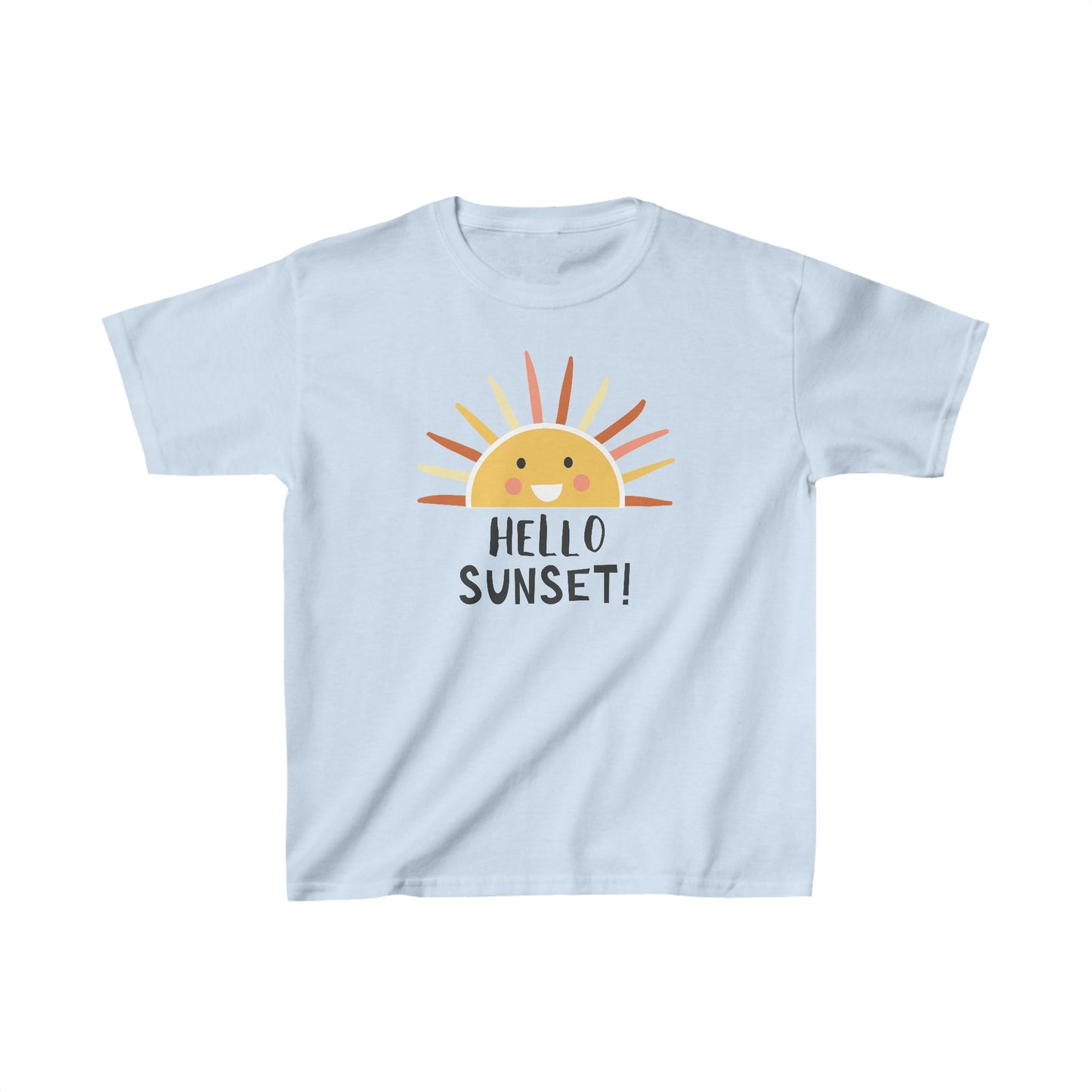 Hello Sunset! Kids Cotton Tee