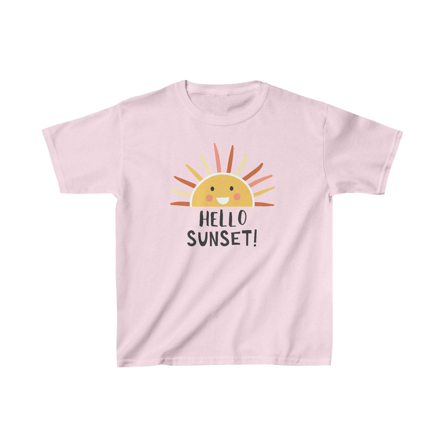 Hello Sunset! Kids Cotton Tee