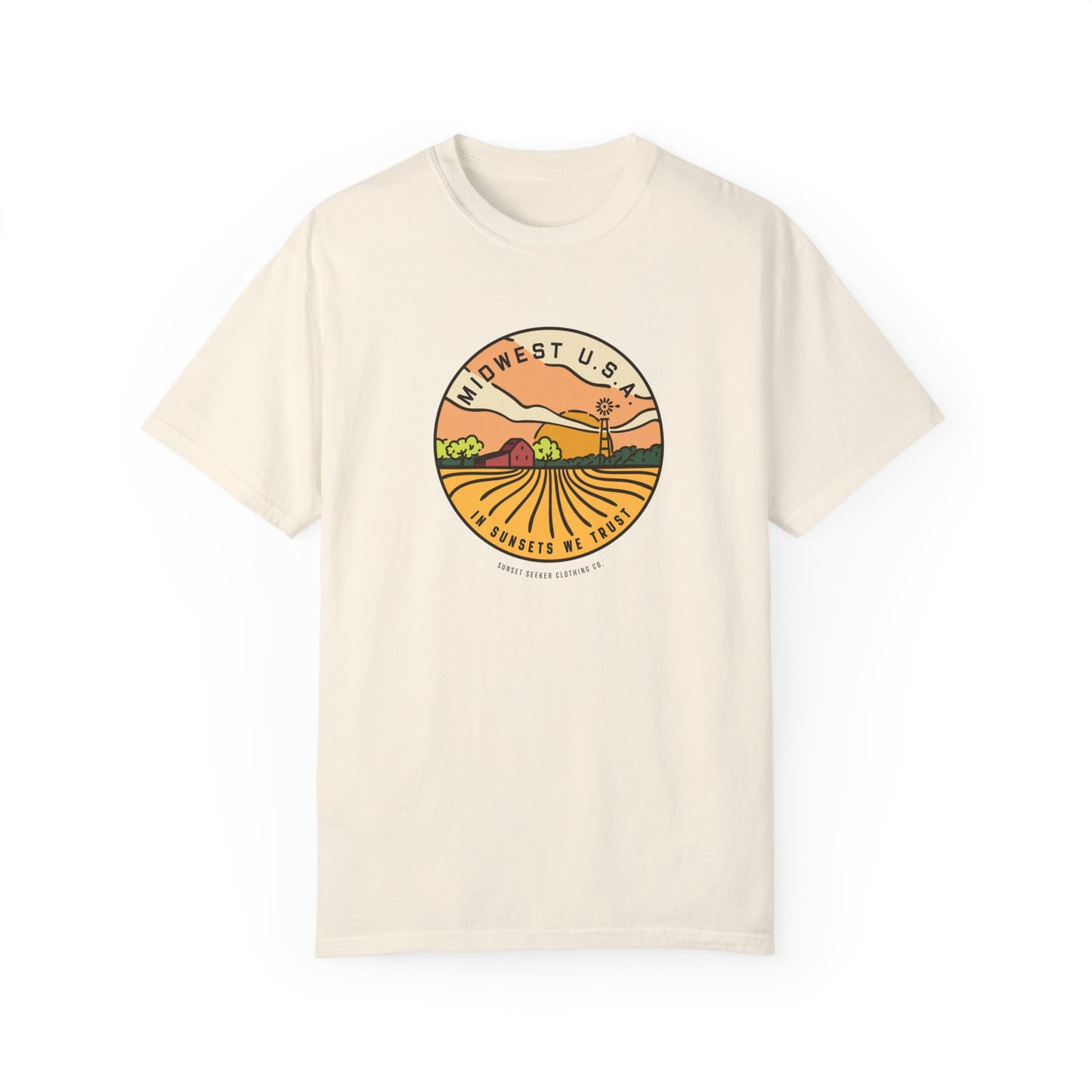 In Sunsets We Trust Midwest T-Shirt