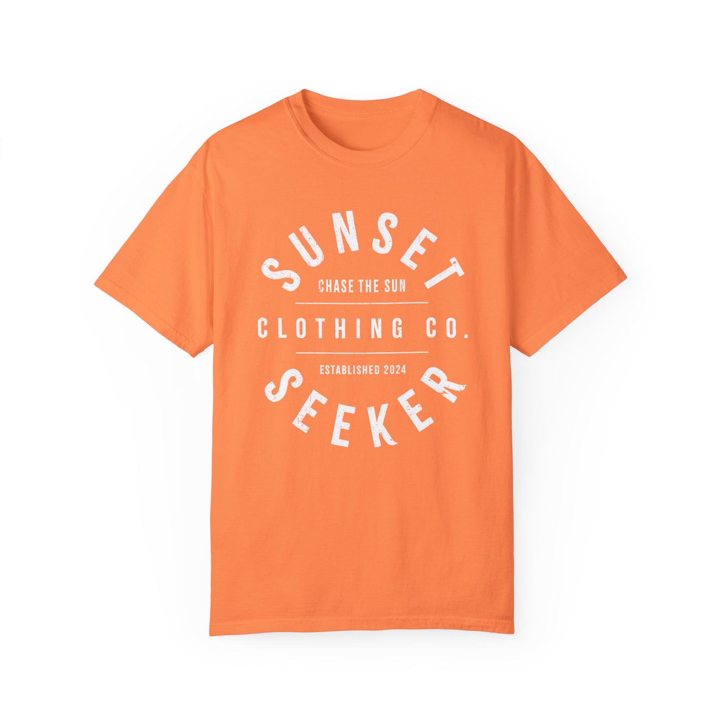 Original Sunset Seeker Brand Circle Logo T-Shirt