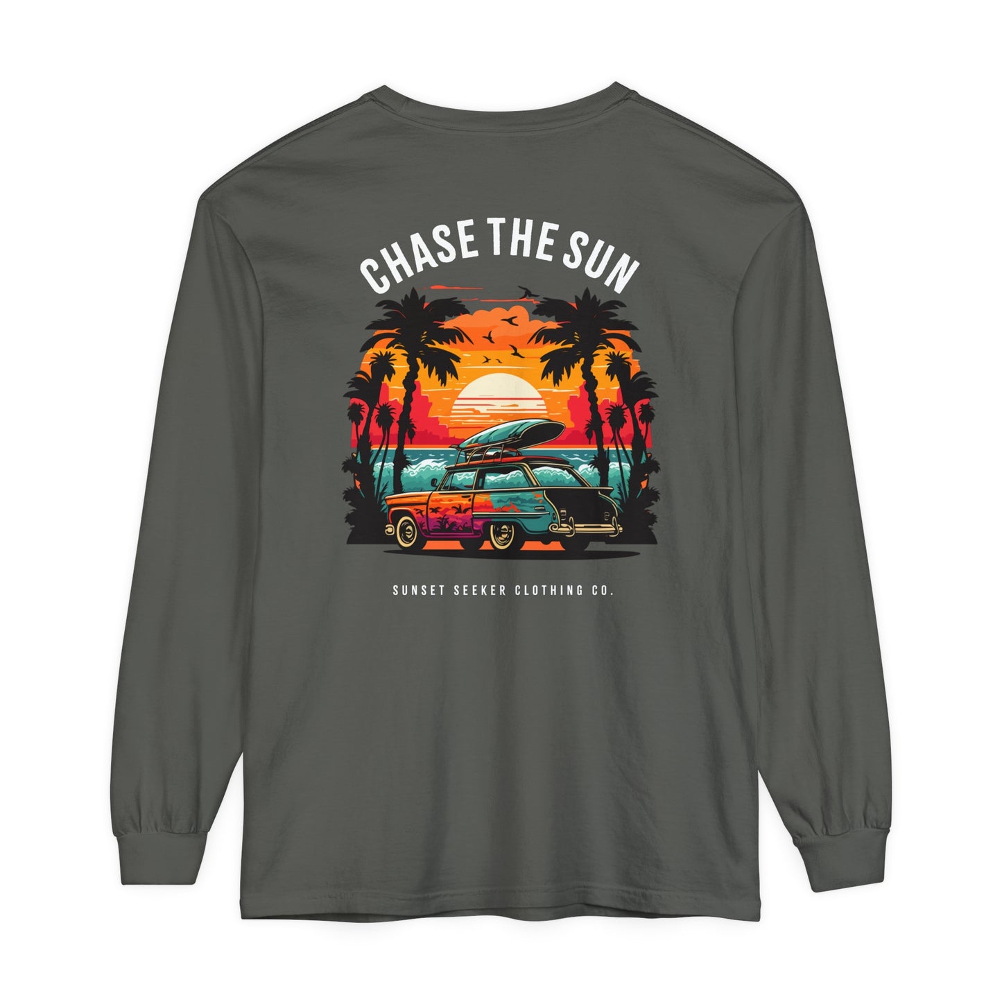 Sunset Wagon Long Sleeve Tee