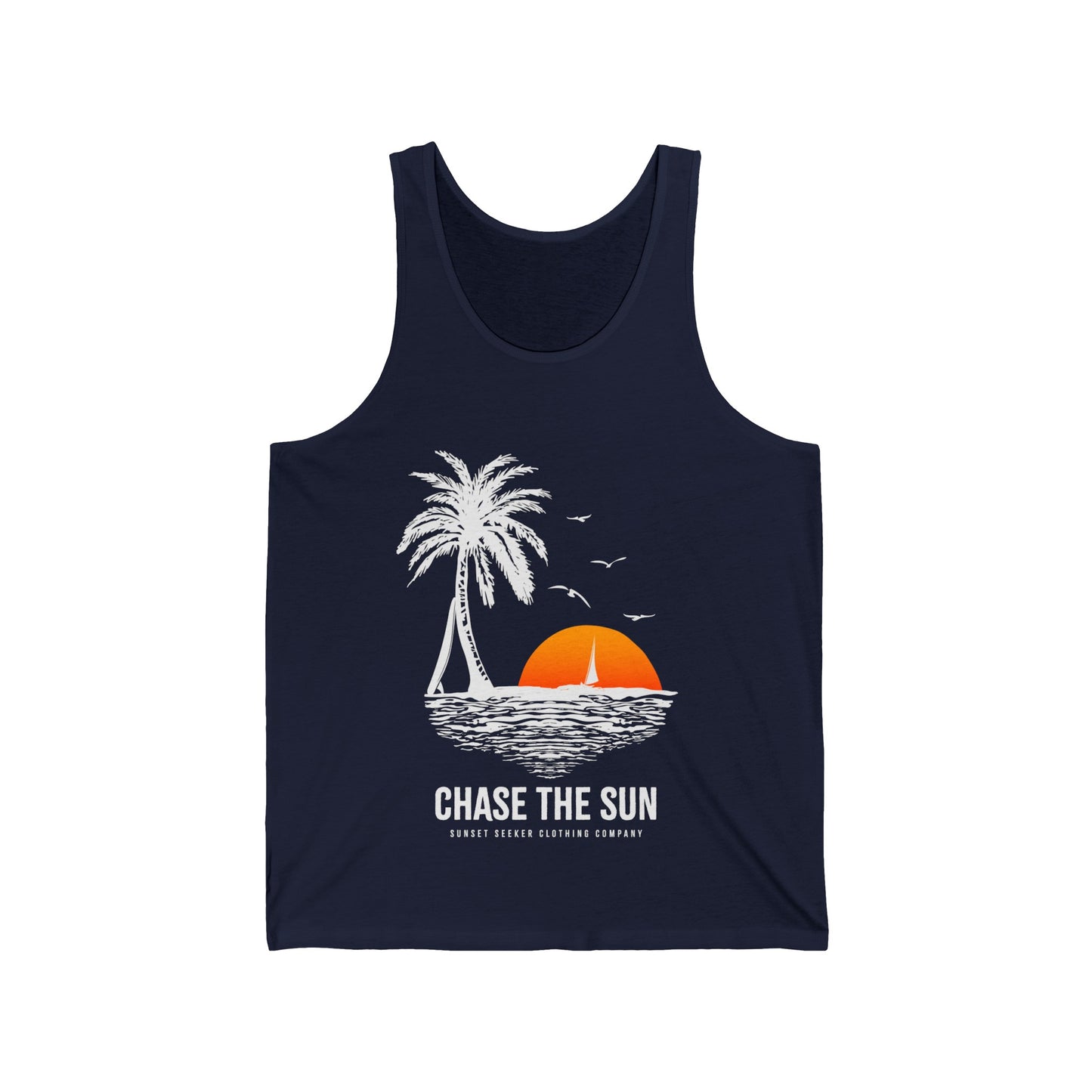 Chase The Sun Surf Island Tank Tee