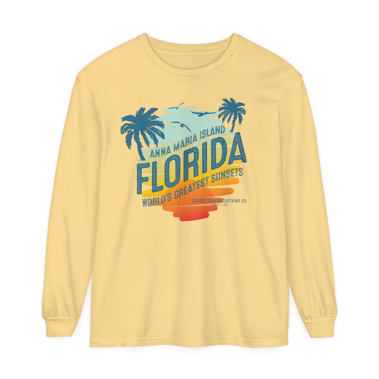 Anna Maria Island Beaches Long Sleeve Tee