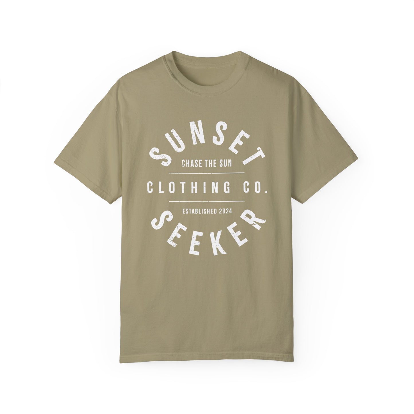 Original Sunset Seeker Brand Circle Logo T-Shirt