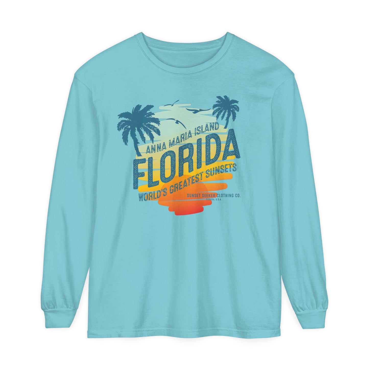 Anna Maria Island Beaches Long Sleeve Tee