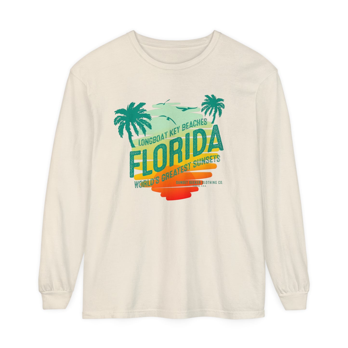 Longboat Key Beaches Long Sleeve Tee