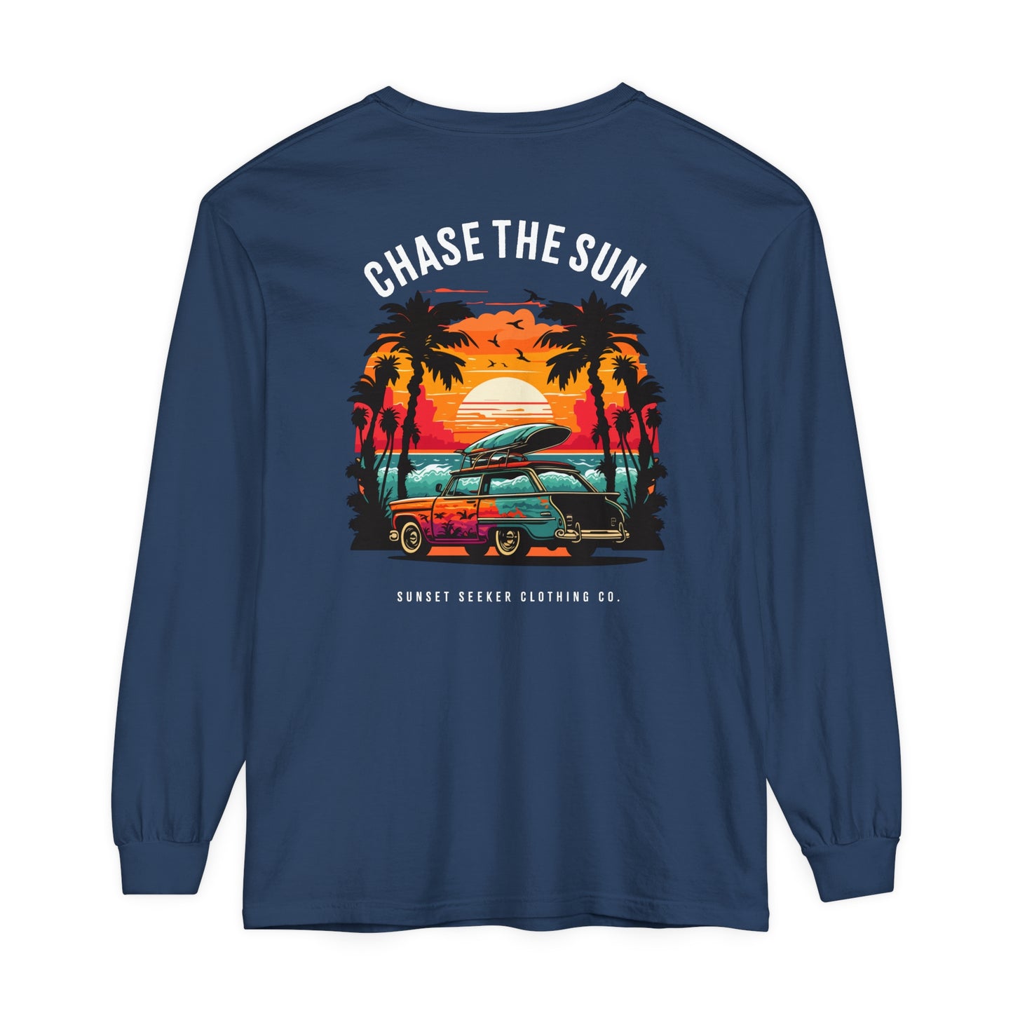 Sunset Wagon Long Sleeve Tee