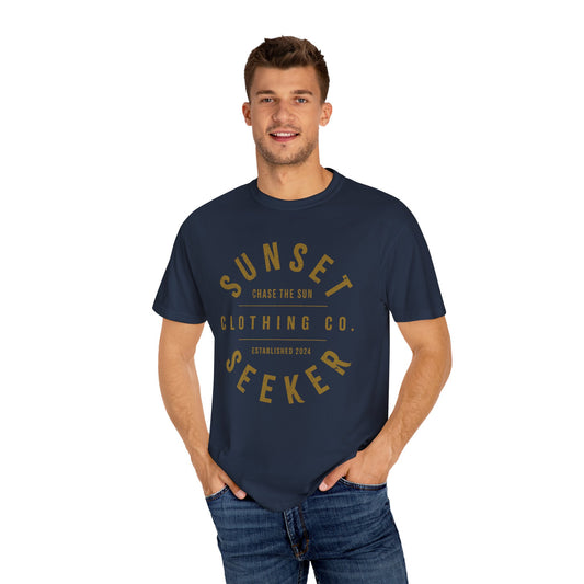 Sunset Seeker Brand Circle Logo T-Shirt