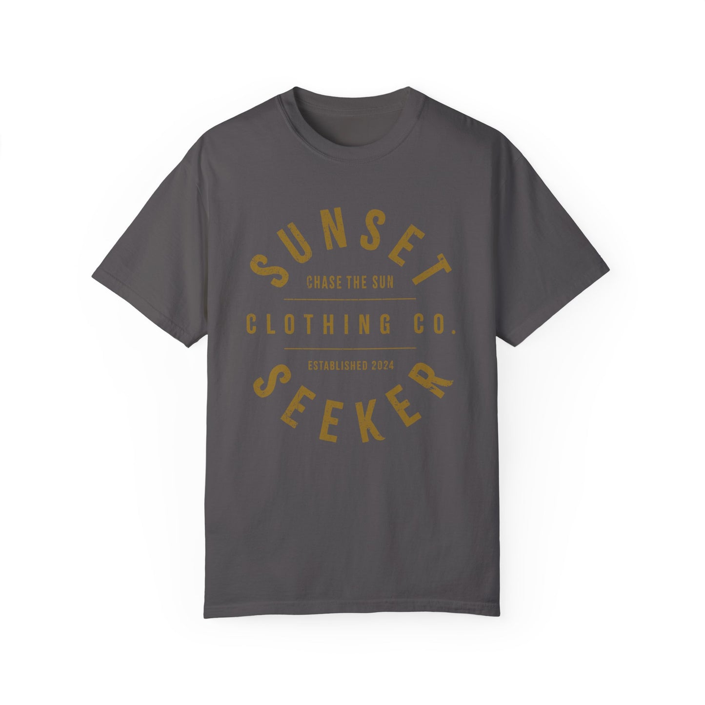 Sunset Seeker Brand Circle Logo T-Shirt