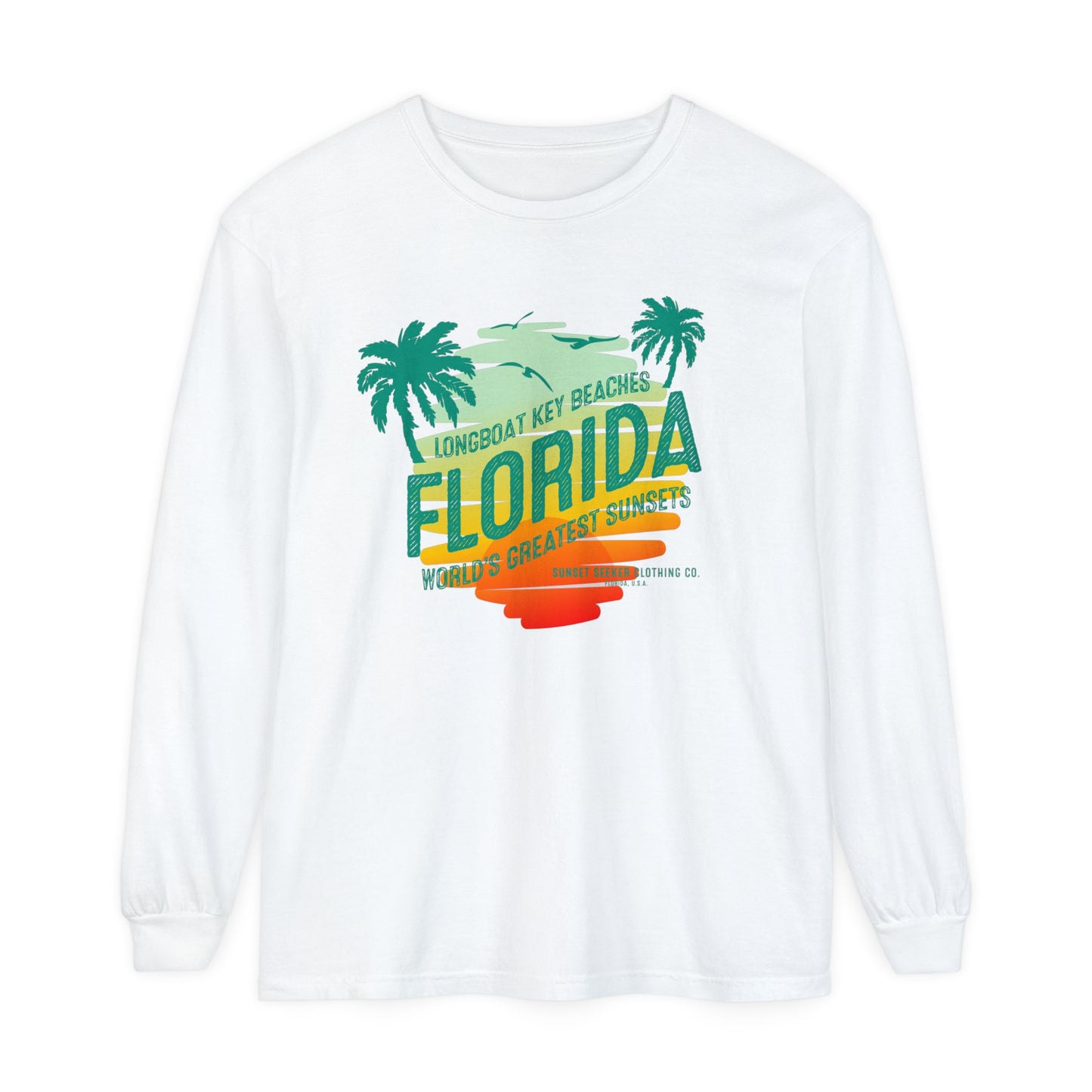 Longboat Key Beaches Long Sleeve Tee