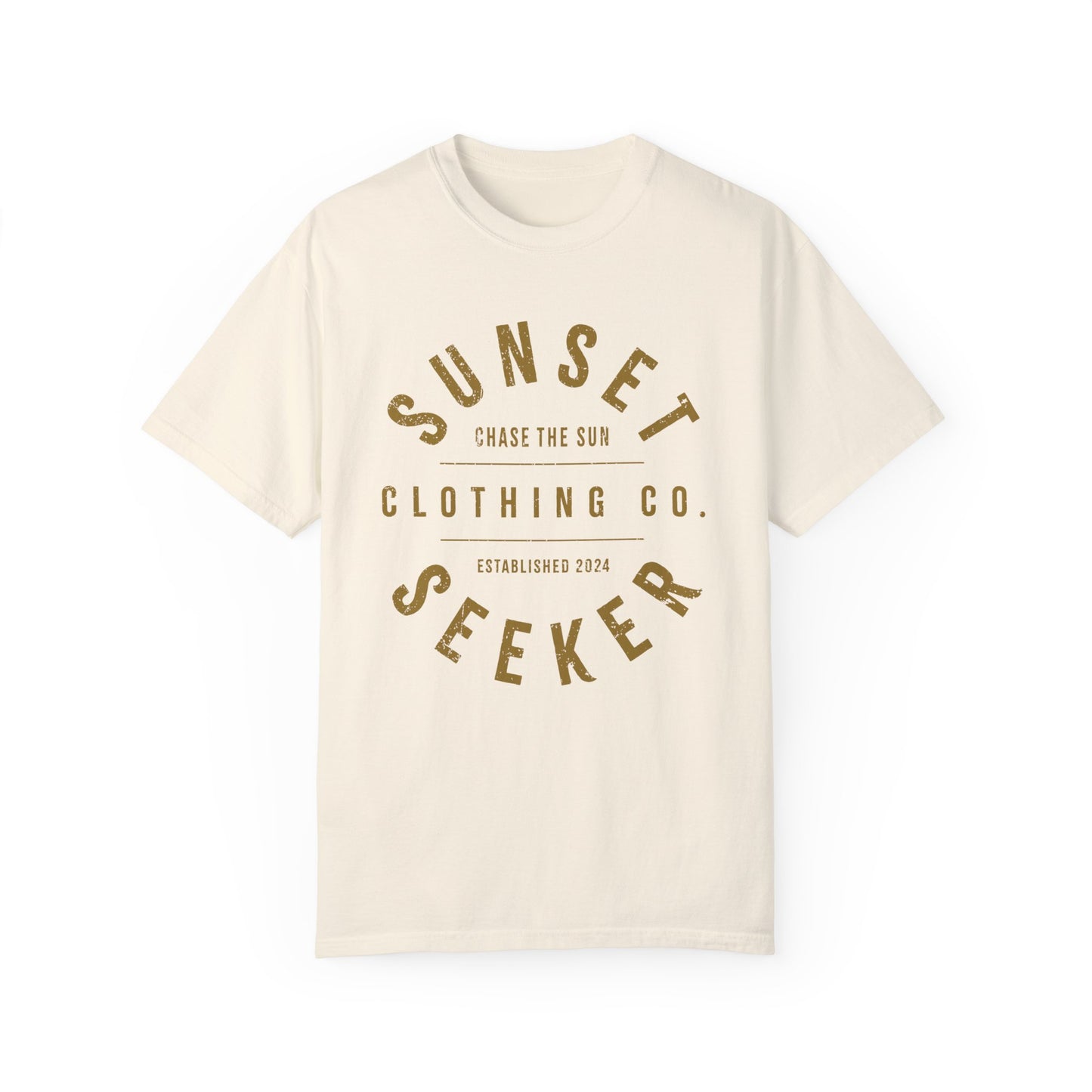 Sunset Seeker Brand Circle Logo T-Shirt