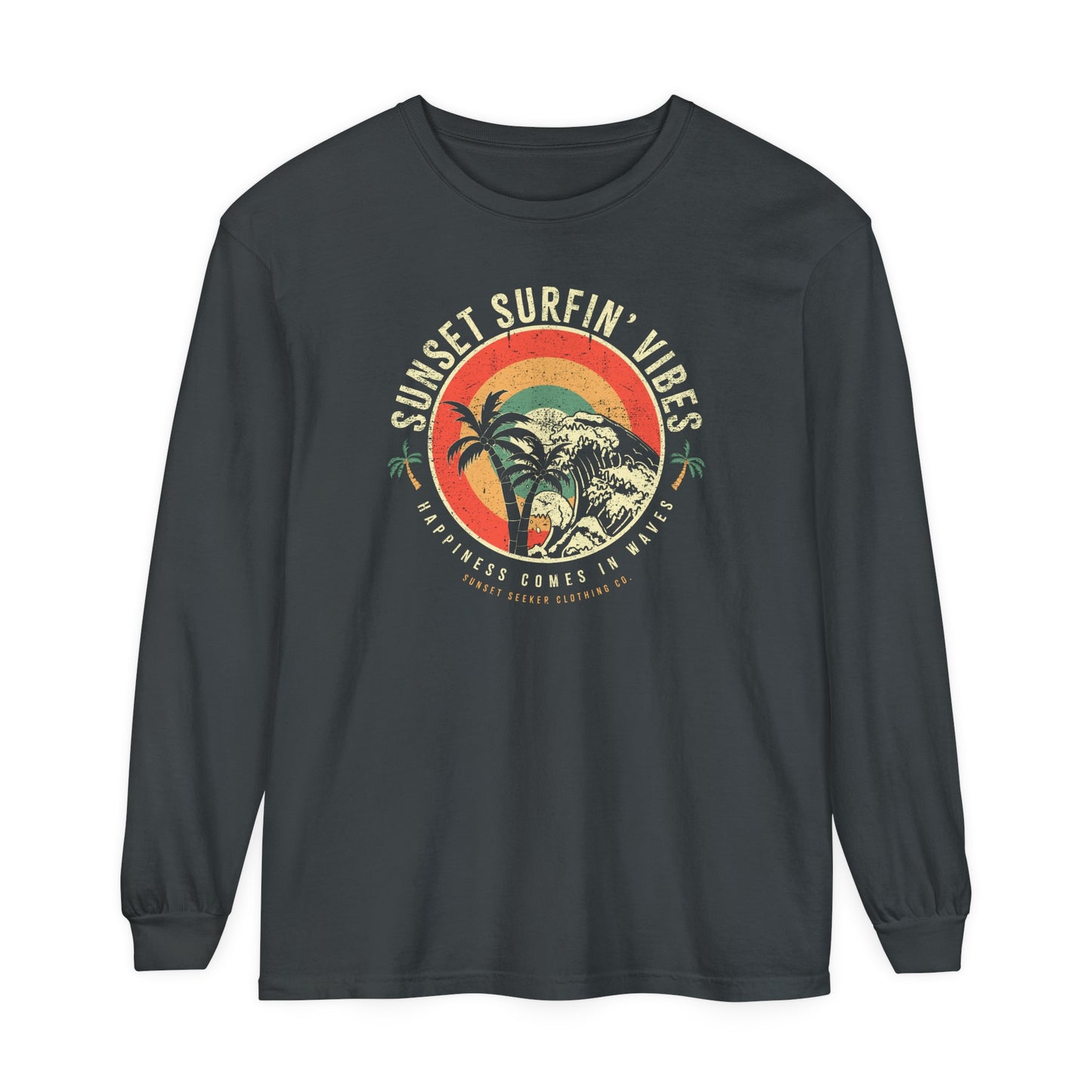 Sunset Surfin' Vibes Long Sleeve Tee