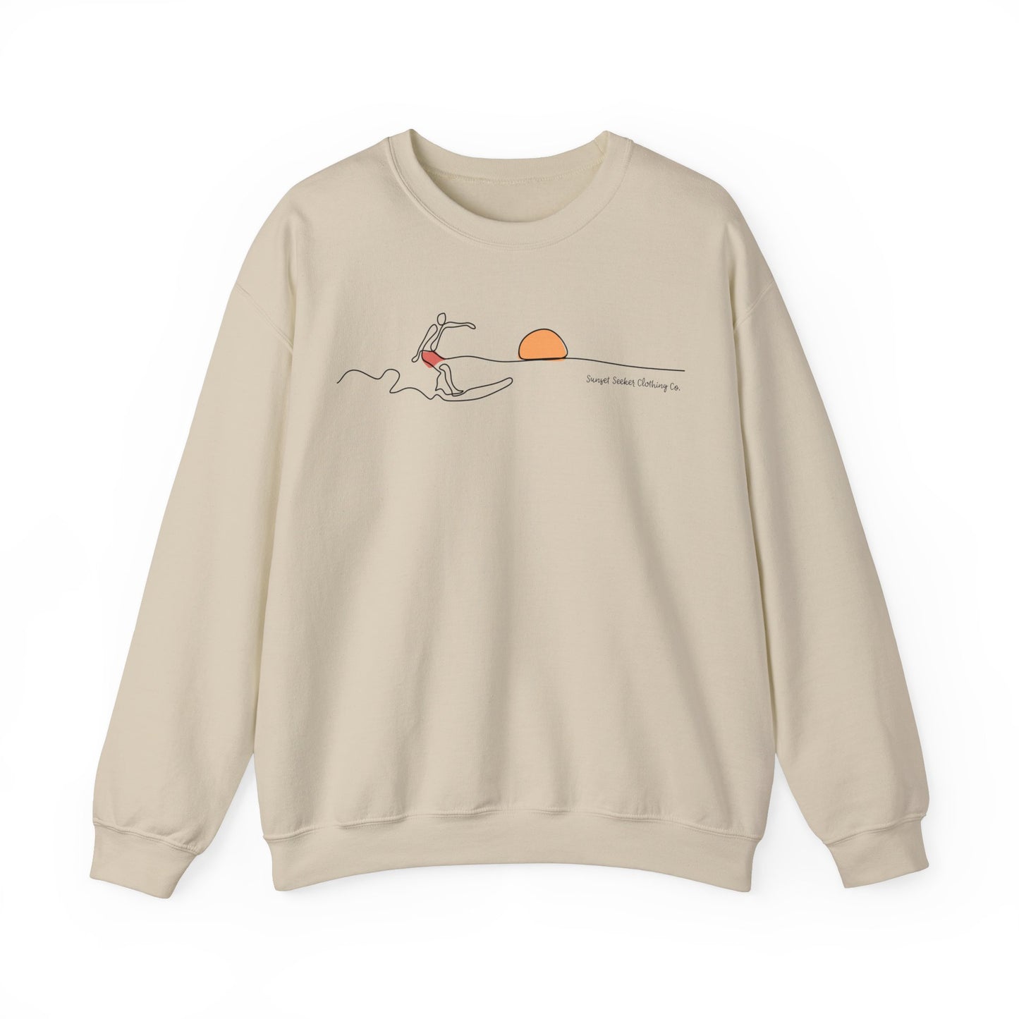 The Sunset Surfer Crew Sweatshirt