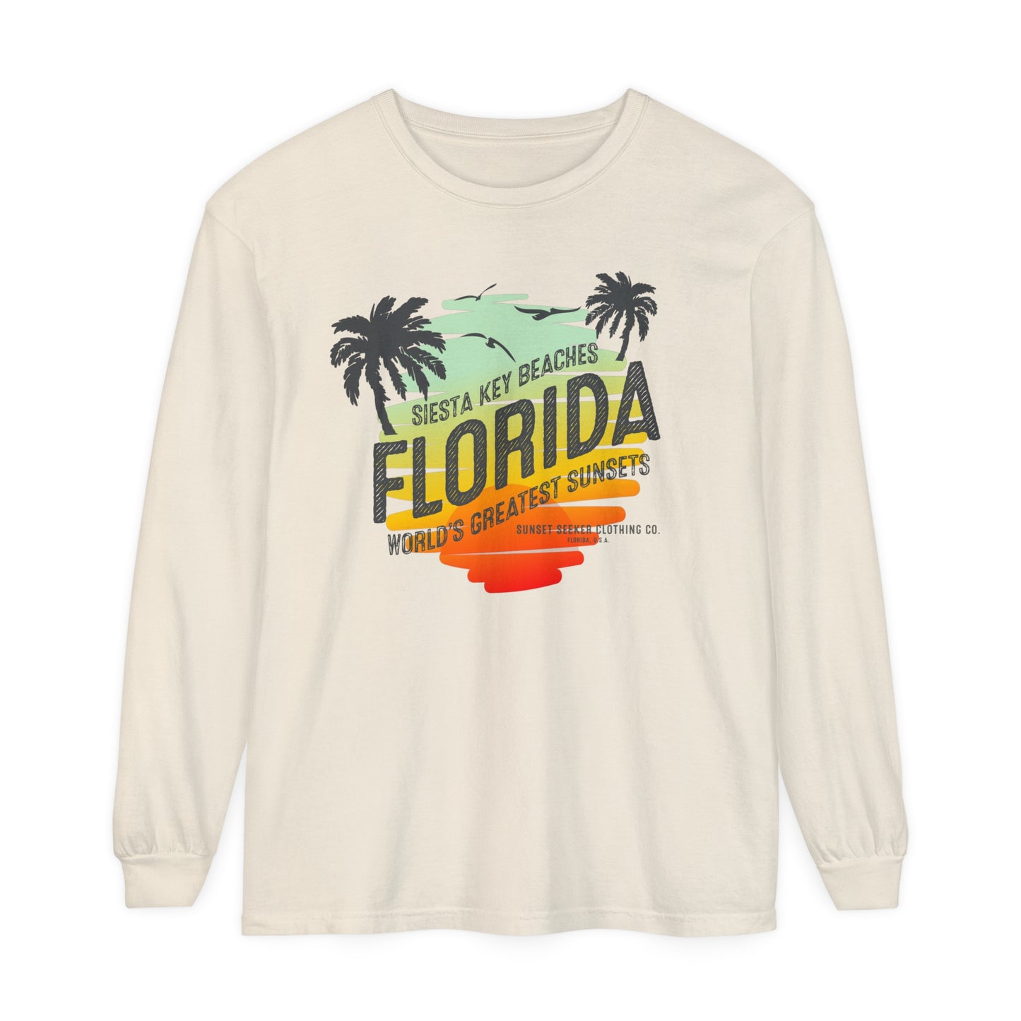 Siesta Key Beaches Long Sleeve Tee