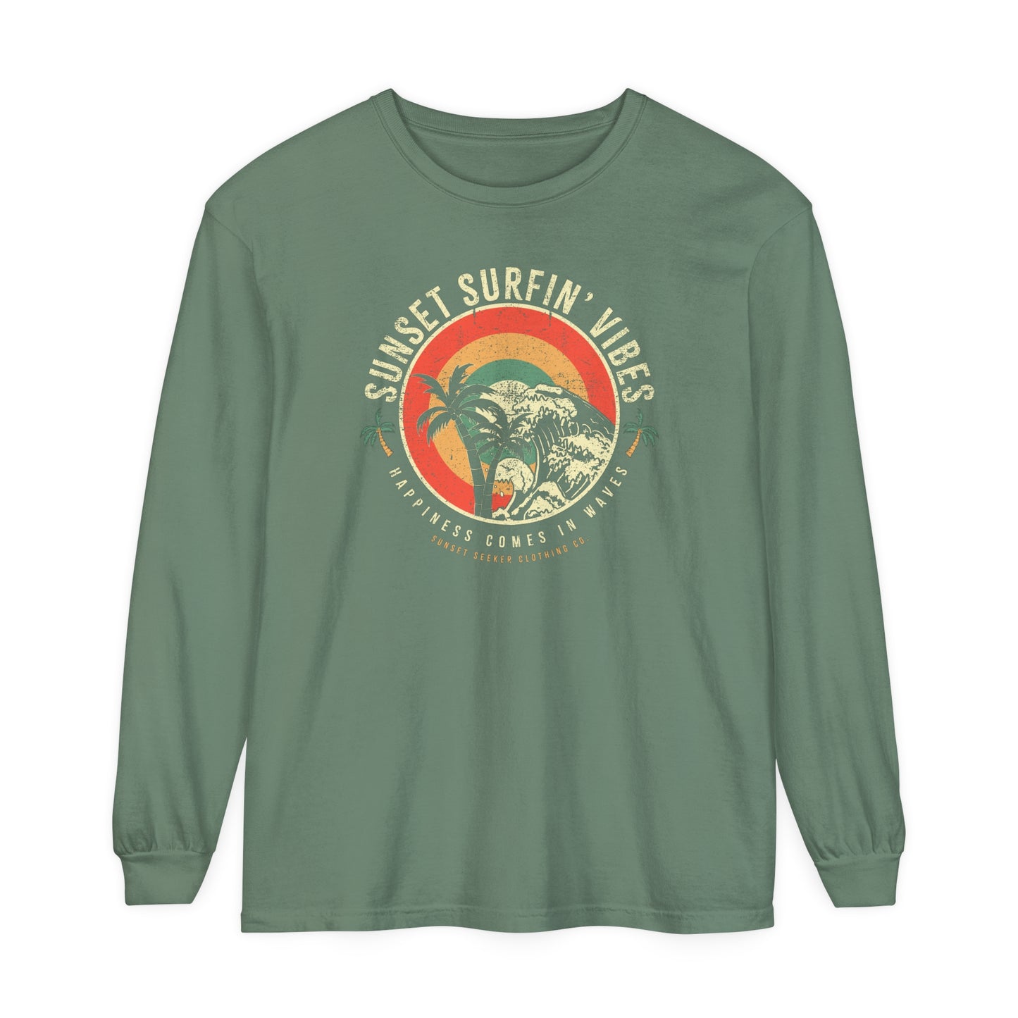 Sunset Surfin' Vibes Long Sleeve Tee