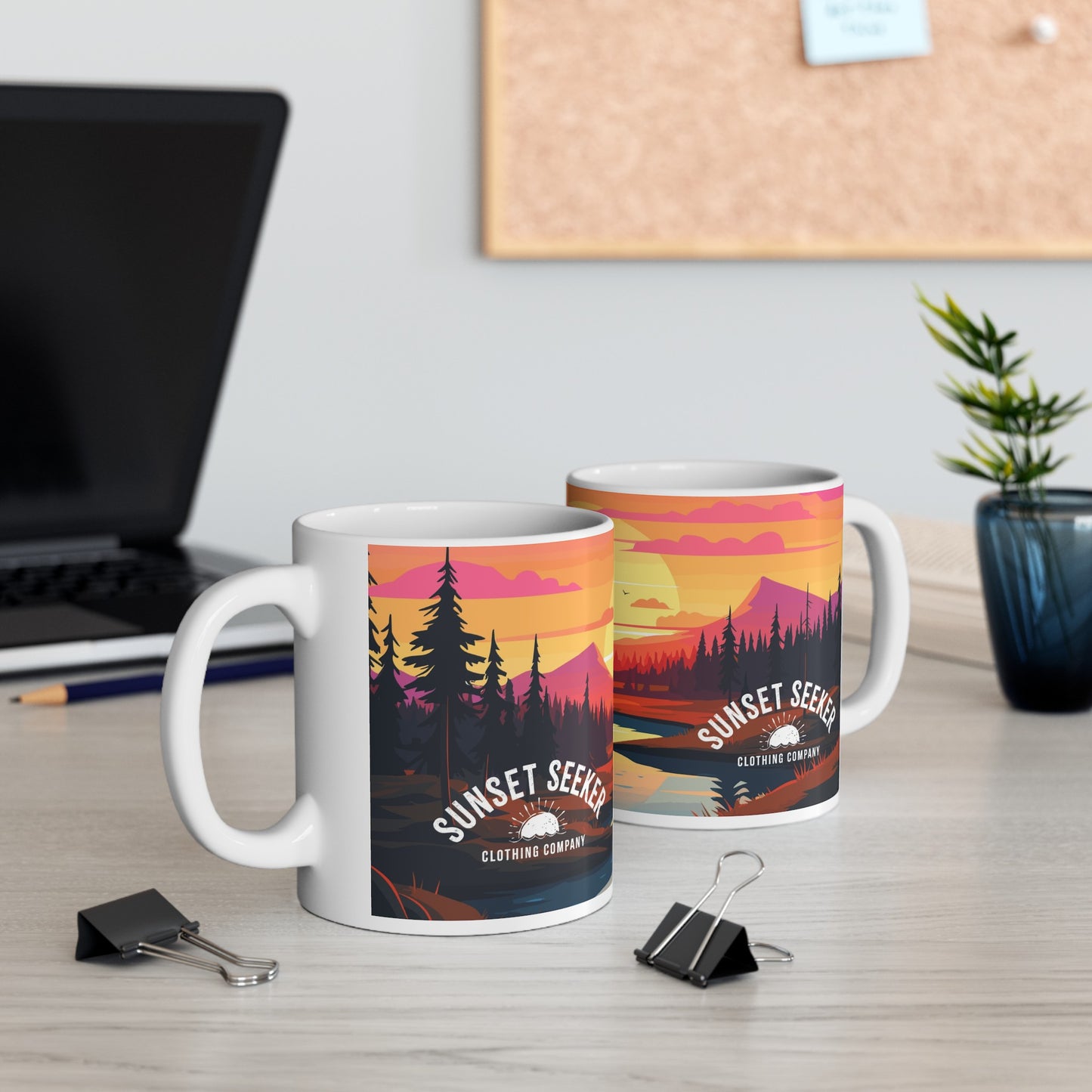 Sunset Seeker Branded Ceramic Mug (11oz)