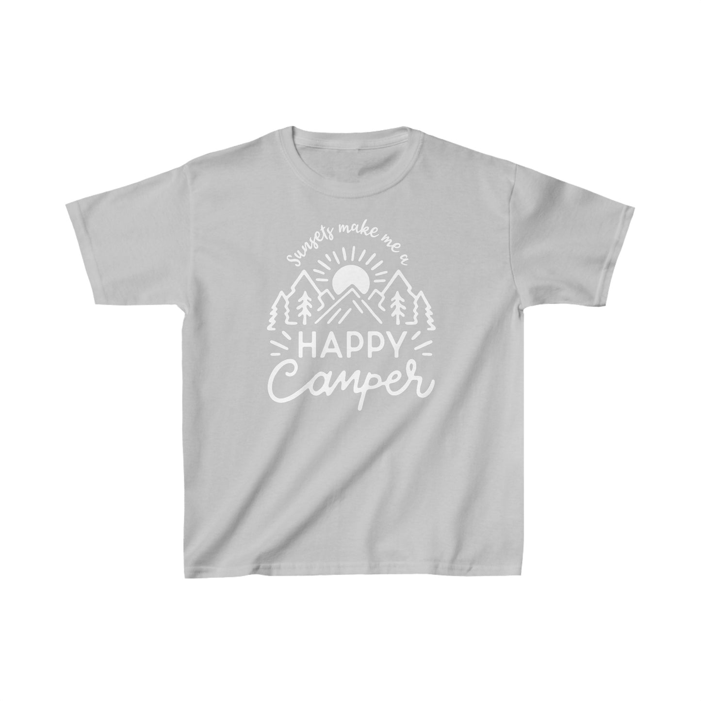 Kids Happy Camper Cotton Tee (XS-XL)