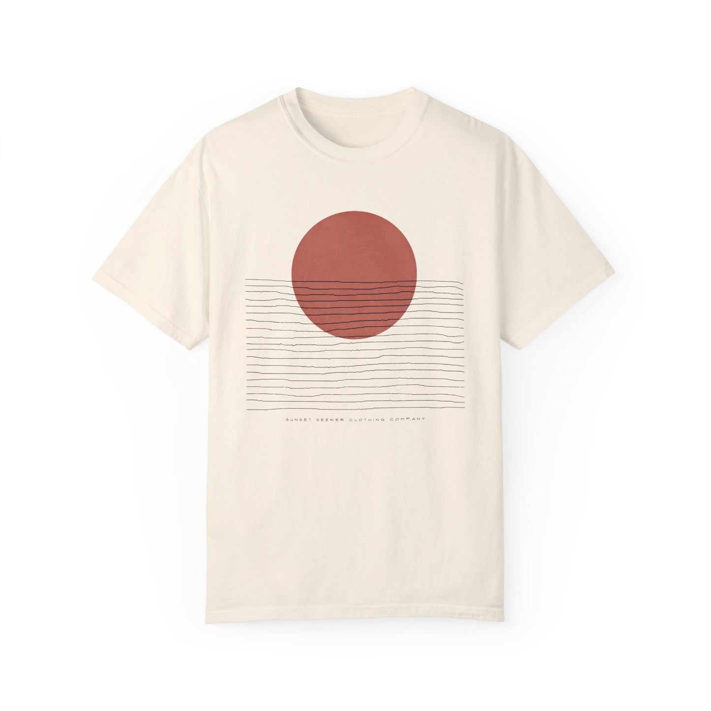 Boho Minimalist Setting Sun T-Shirt