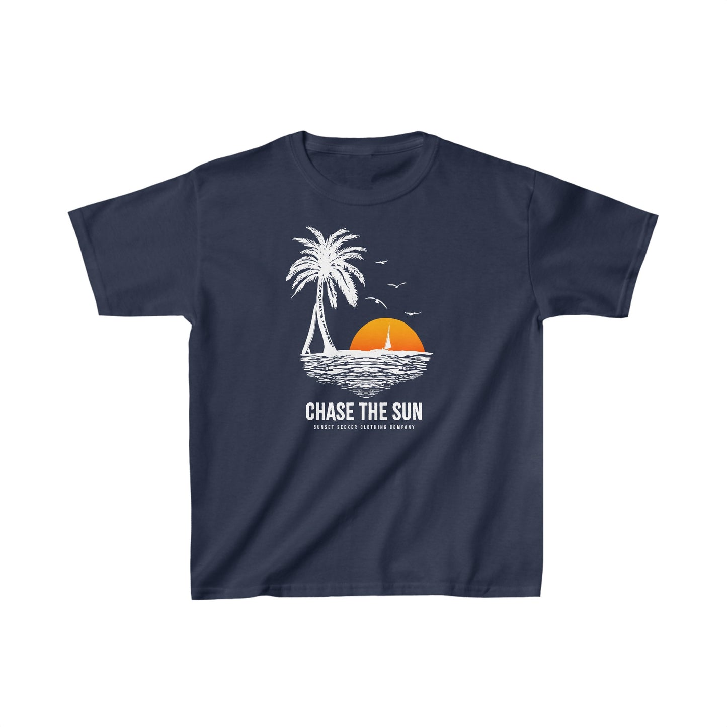 Kids Chase The Sun Cotton Tee (XS-XL)