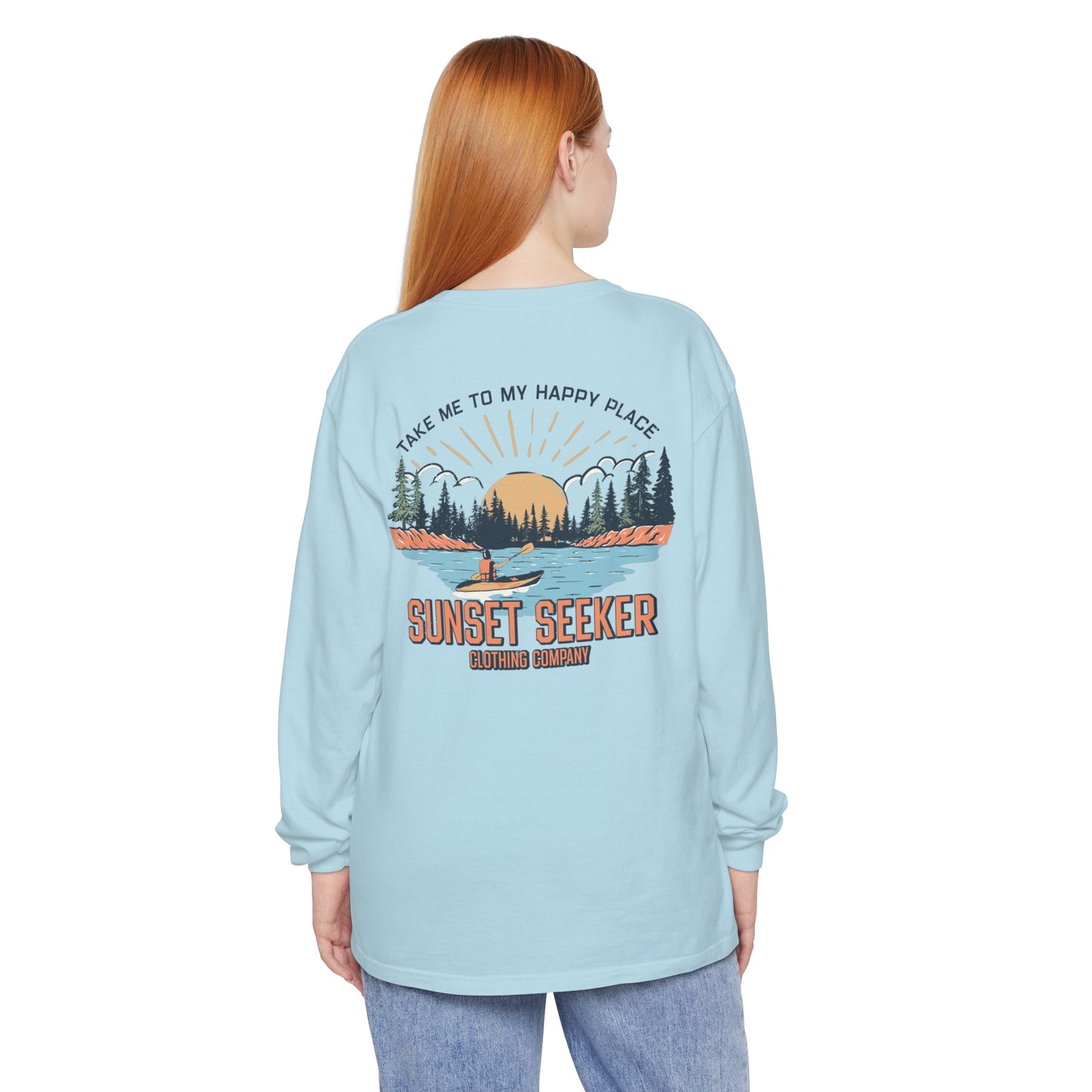 Take Me To My Happy Place Long Sleeve T-Shirt