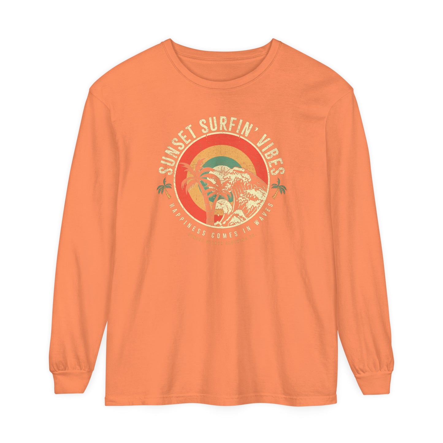 Sunset Surfin' Vibes Long Sleeve Tee