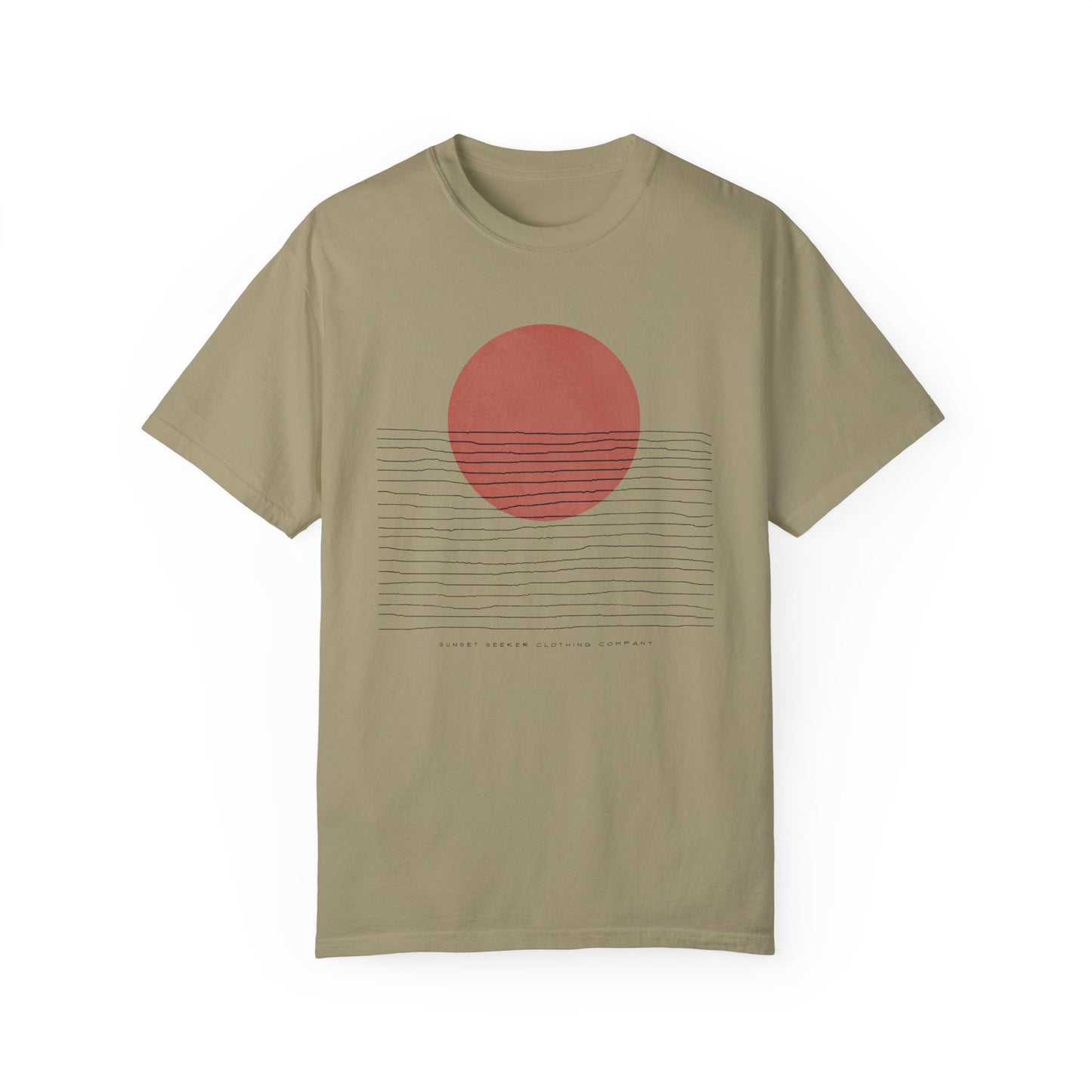 Boho Minimalist Setting Sun T-Shirt